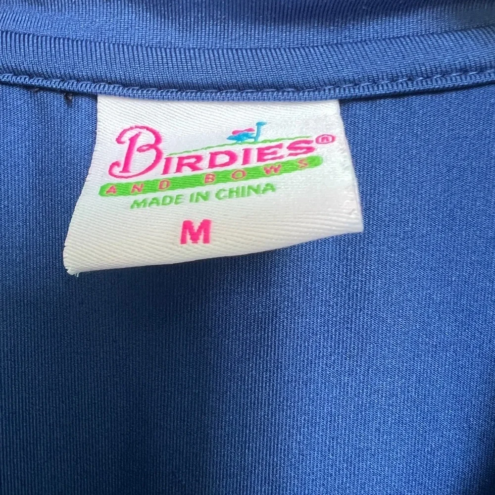 BIRDIES AND BOWS GOLF SHIRT - Picture 3 of 5